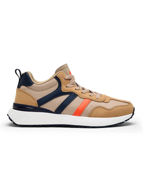 HINGE Beige Men's Sneakers